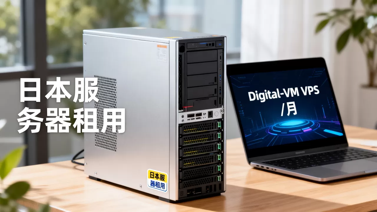 Digital-VM VPS低至/月值得买吗，日本服务器租用哪家稳定