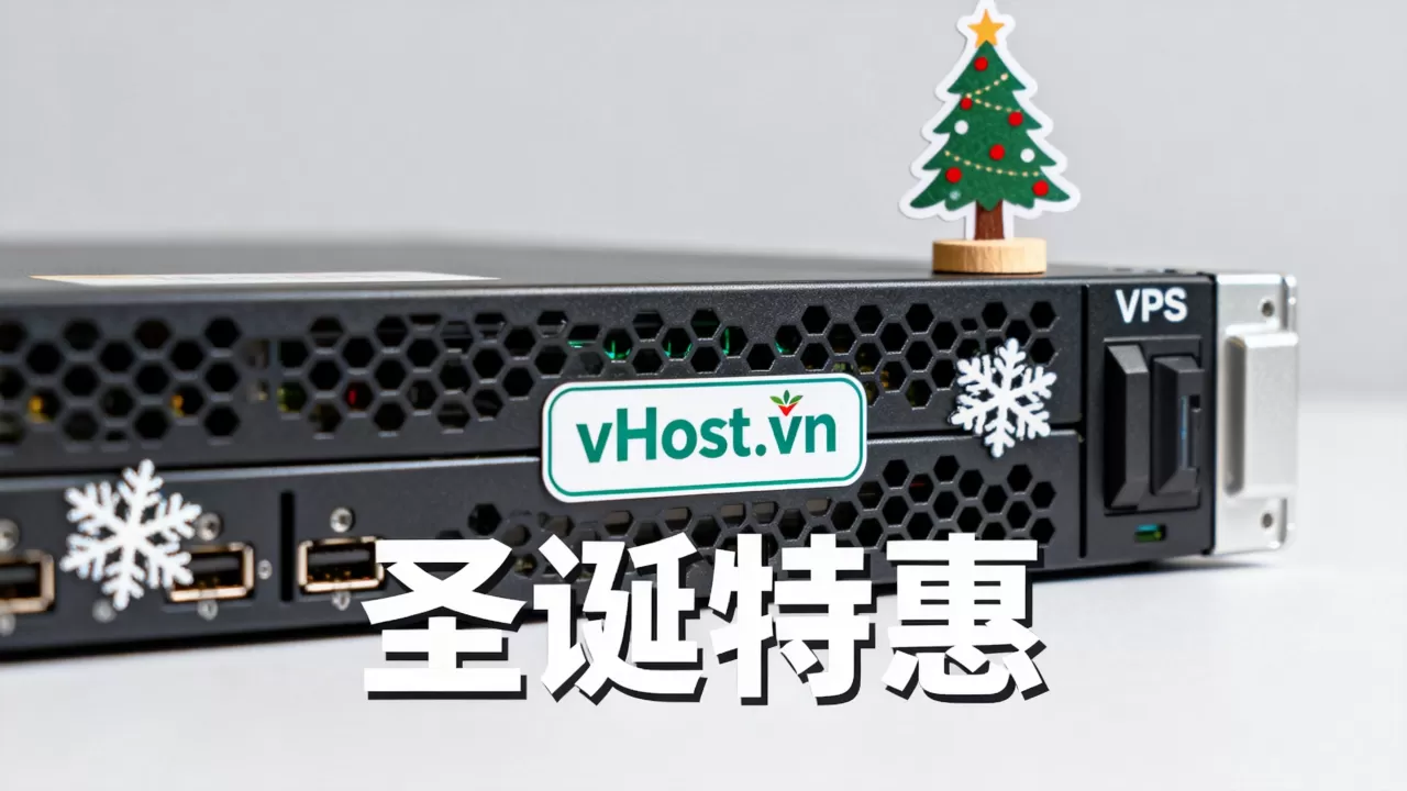 vHost.vn圣诞优惠力度大吗?越南VPS主机推荐 vHost.vn圣诞优惠力度大吗?越南VPS主机推荐