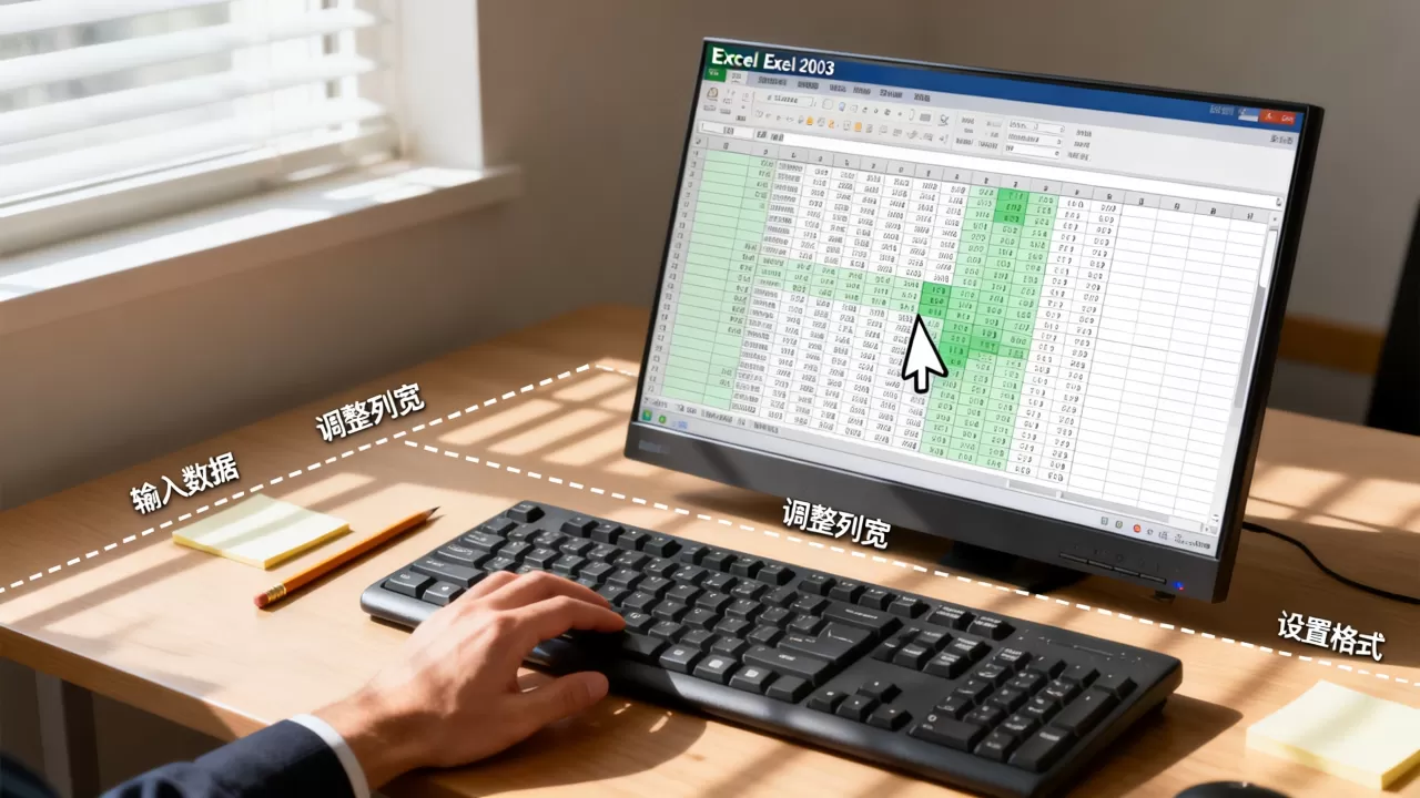 Excel 2003教程怎么用?Excel表格基础操作 Excel 2003教程怎么用?Excel表格基础操作