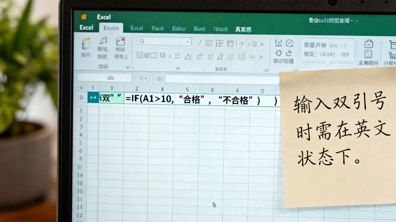 Excel公式中双引号怎么用?Excel公式双引号怎么输入 Excel公式中双引号怎么用?Excel公式双引号怎么输入