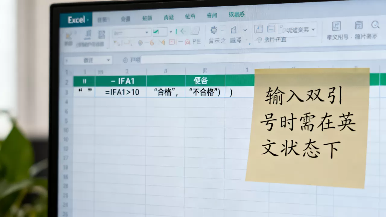 Excel公式中双引号怎么用?Excel公式双引号怎么输入 Excel公式中双引号怎么用?Excel公式双引号怎么输入