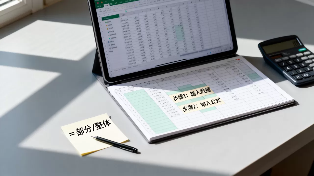 Excel占比怎么算?Excel计算占比的具体公式 Excel占比怎么算?Excel计算占比的具体公式