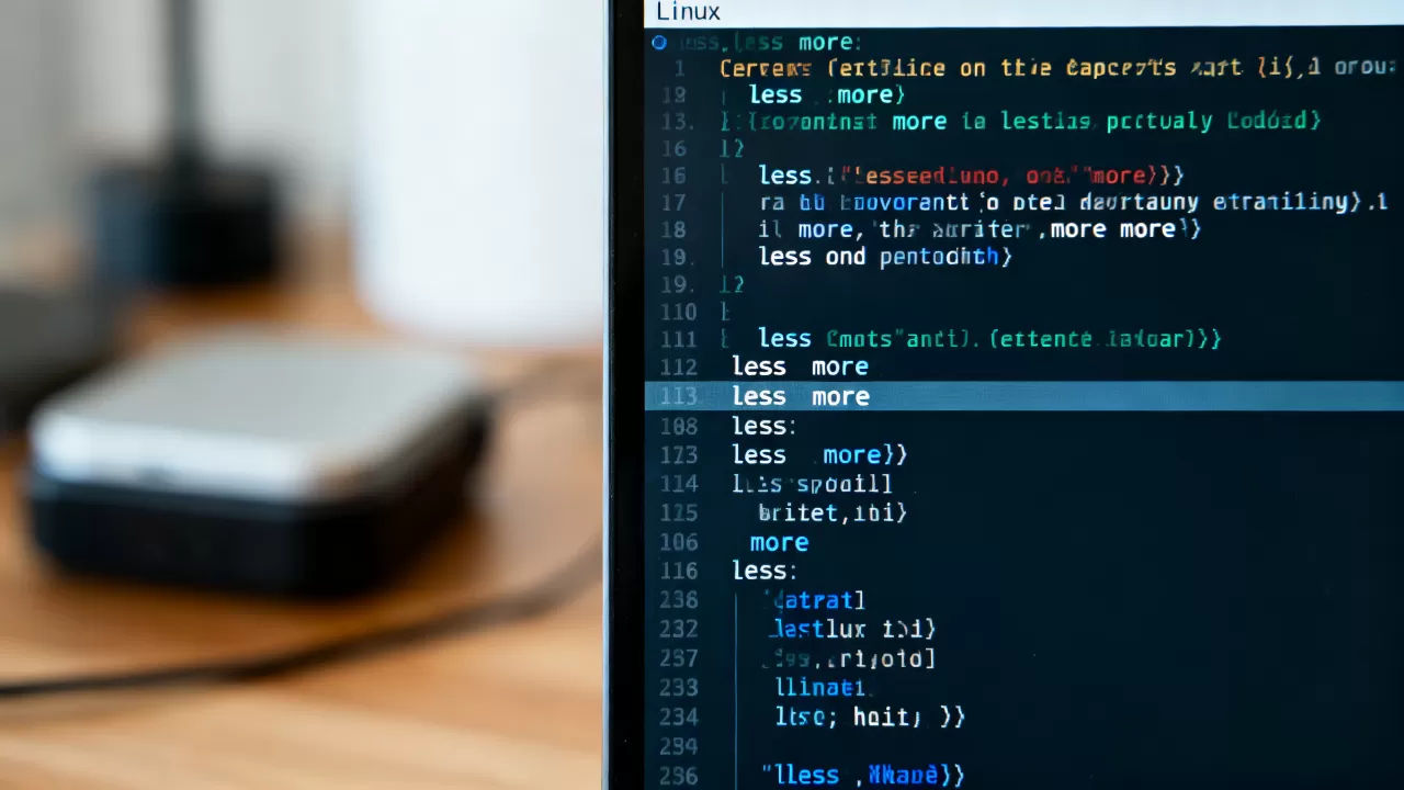 Linux翻页查看怎么操作?linux命令分页显示详解 Linux翻页查看怎么操作?linux命令分页显示详解
