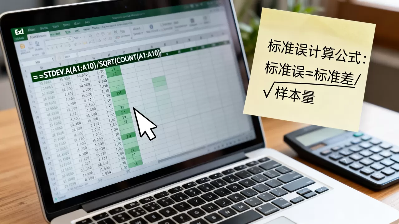 Excel标准误怎么算?excel标准误计算公式 Excel标准误怎么算?excel标准误计算公式