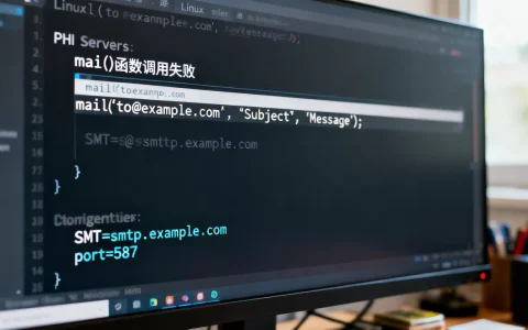 PHP在Linux下mail函数为何失效？Linux服务器配置SMTP