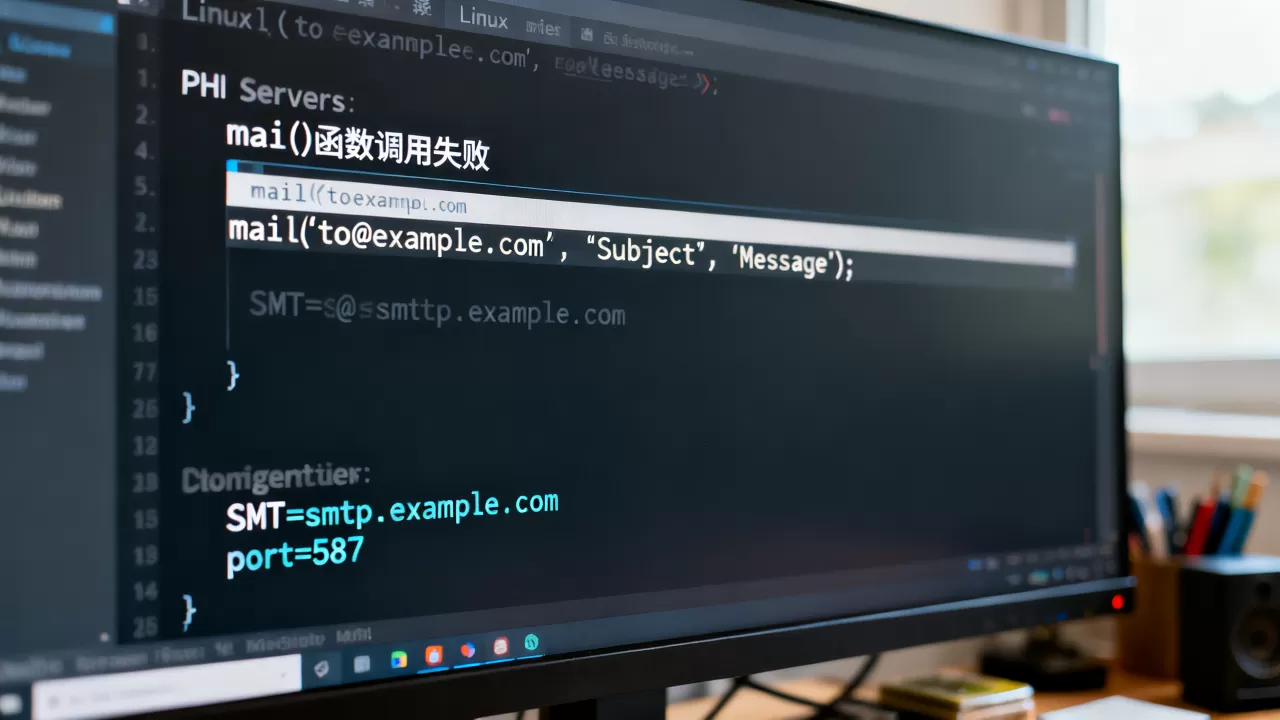 PHP在Linux下mail函数为何失效?Linux服务器配置SMTP PHP在Linux下mail函数为何失效?Linux服务器配置SMTP