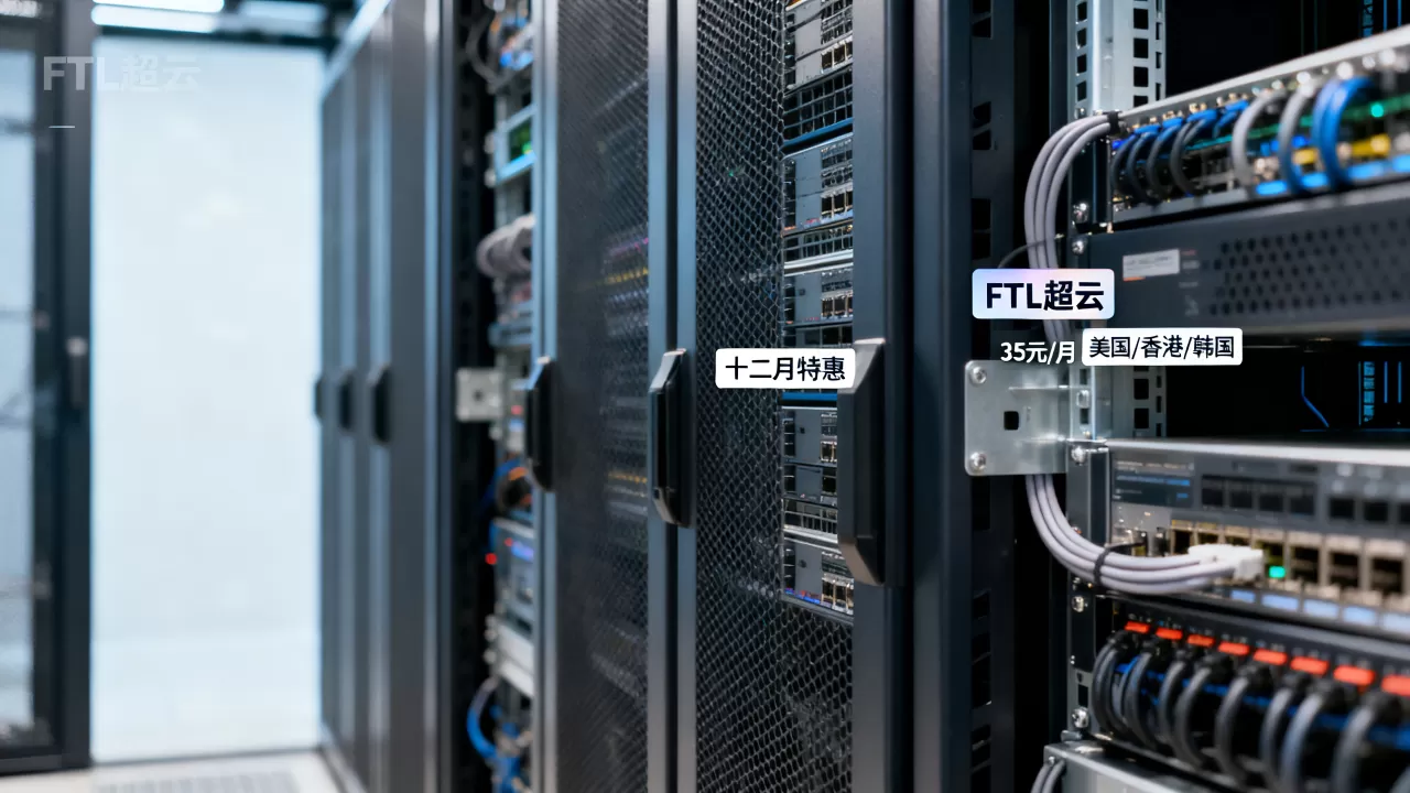 FTL超云十二月特惠低至35元/月?美国香港韩国云服务器怎么选 FTL超云十二月特惠低至35元/月?美国香港韩国云服务器怎么选