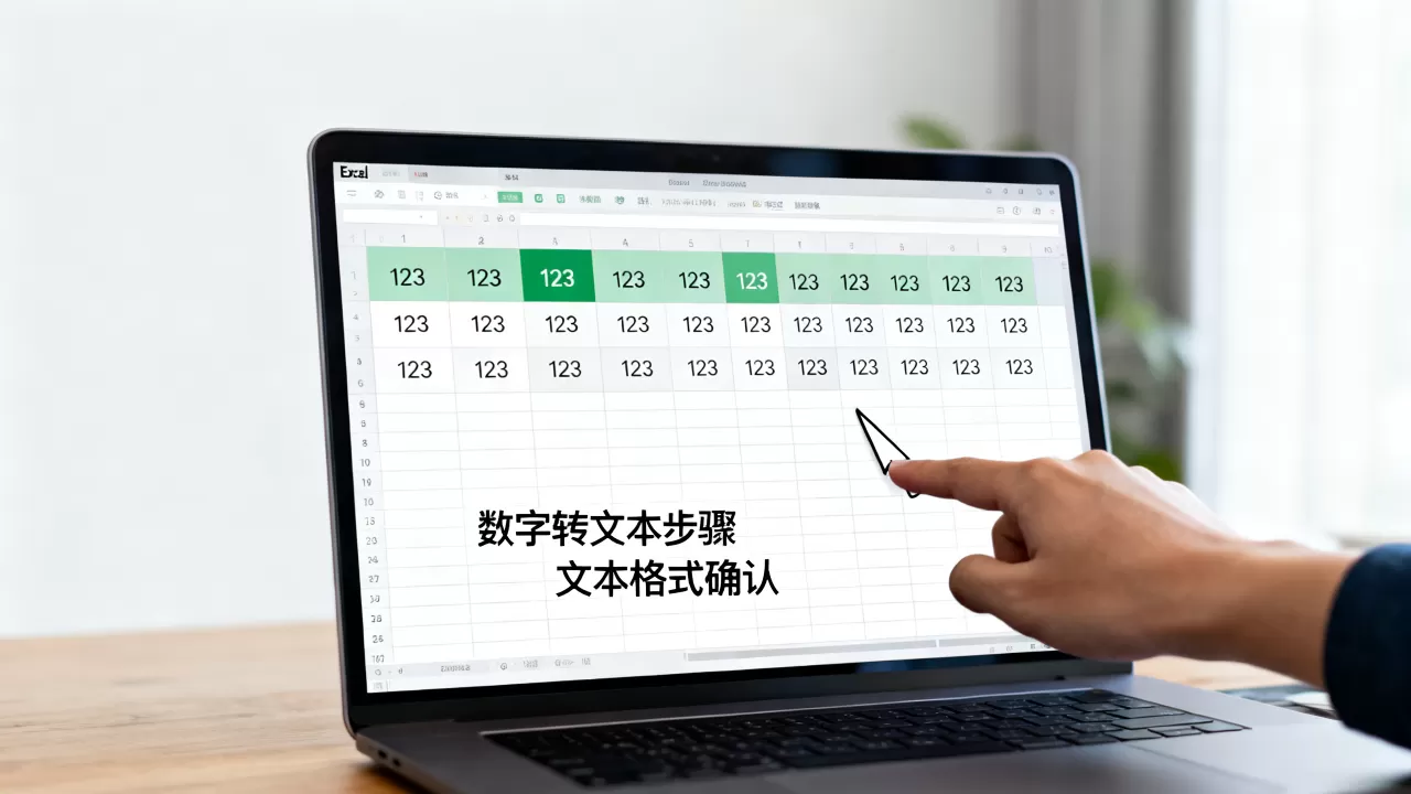 Excel中数字变文本怎么解决？Excel是否为文本