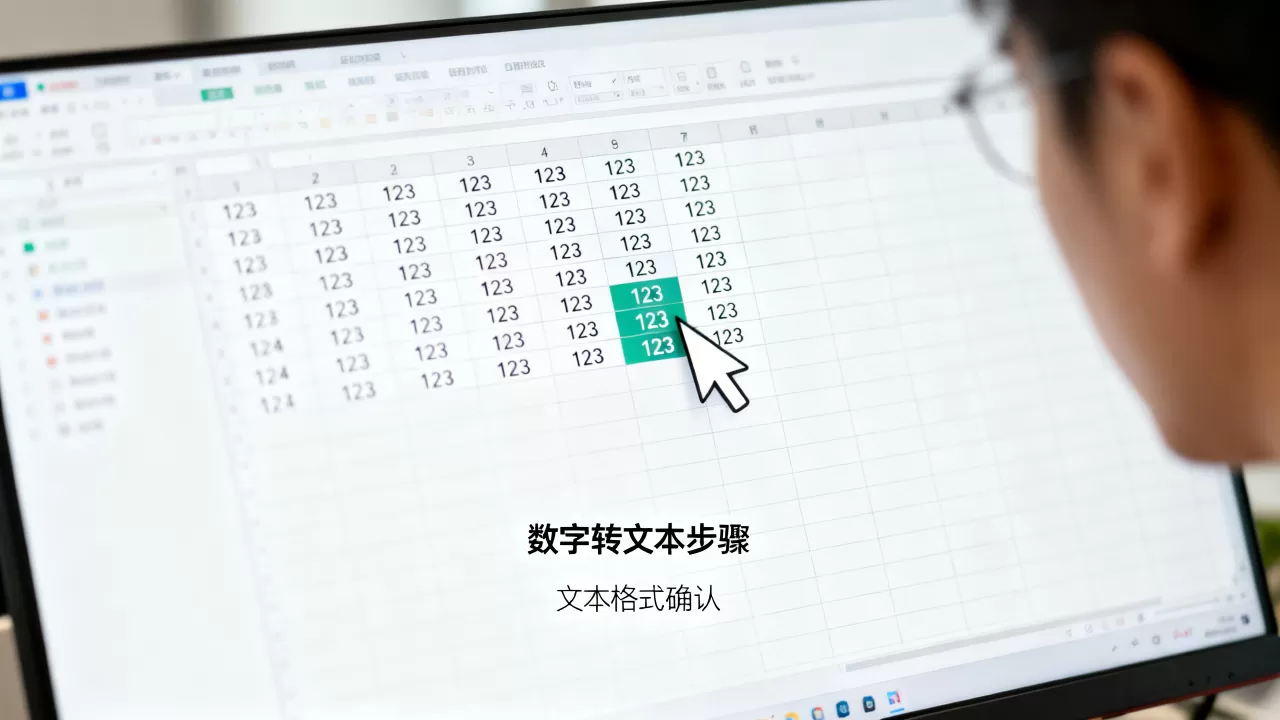 Excel中数字变文本怎么解决？Excel是否为文本