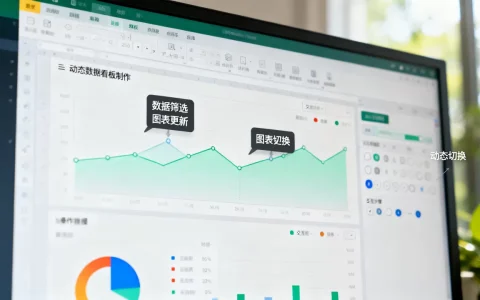 交互式Excel怎么做？如何制作动态数据看板