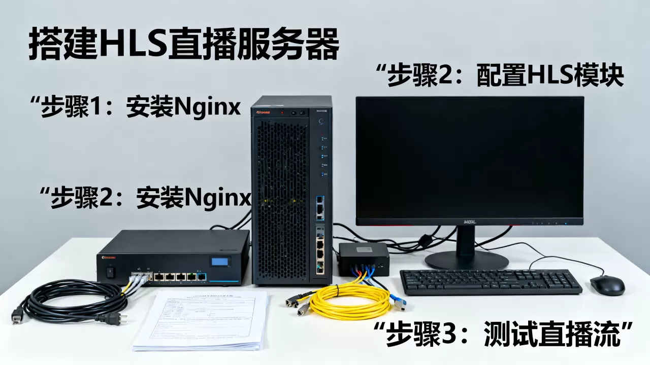 hls流媒体直播服务器怎么搭建？hls直播服务器搭建教程