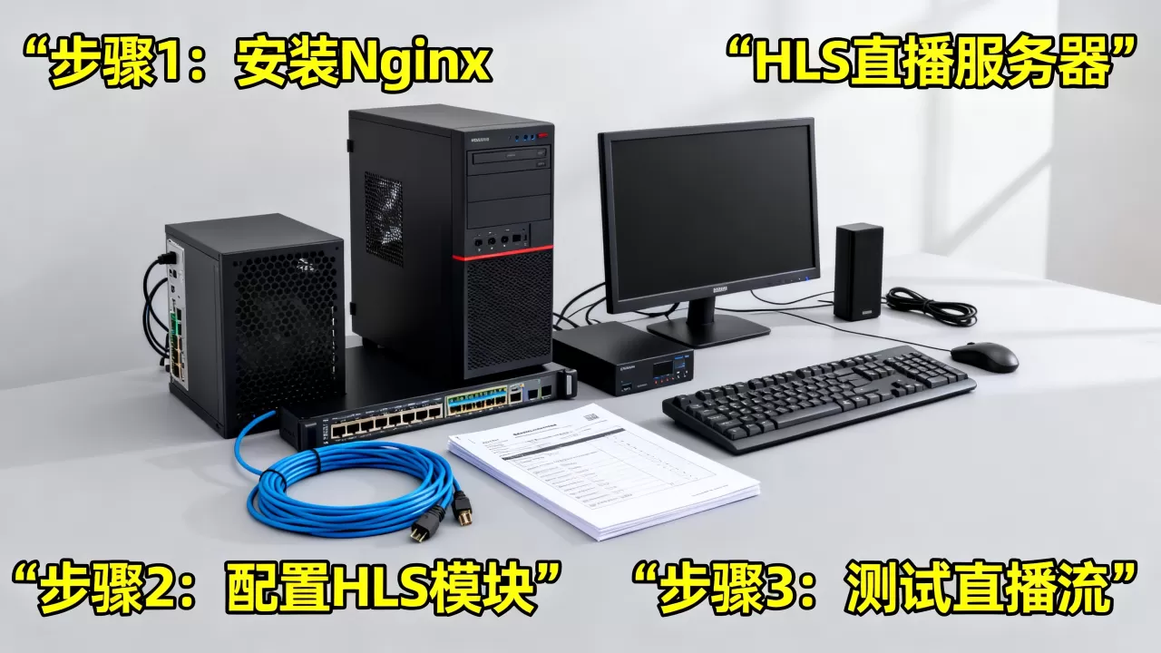 hls流媒体直播服务器怎么搭建？hls直播服务器搭建教程