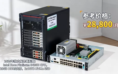 服务器租用独立服务器怎么选？2026年最新价格及配置推荐