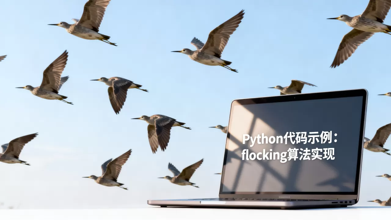 python鸟群仿真怎么做?python实现 flocking算法 python鸟群仿真怎么做?python实现 flocking算法