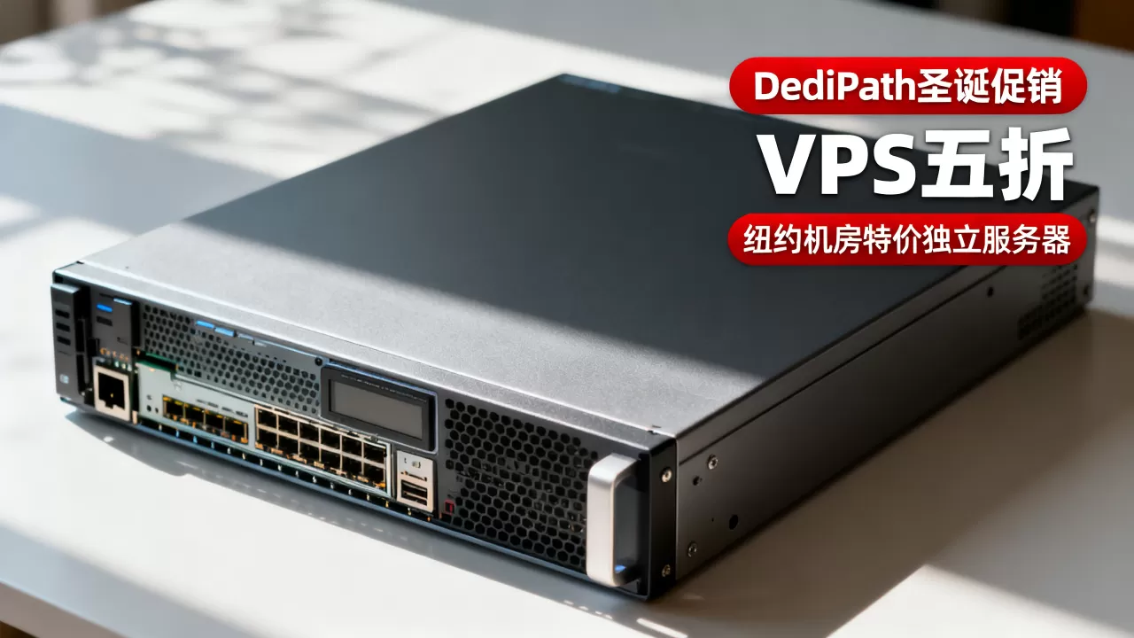 DediPath圣诞促销VPS五折是真的吗？纽约机房特价独立服务器推荐
