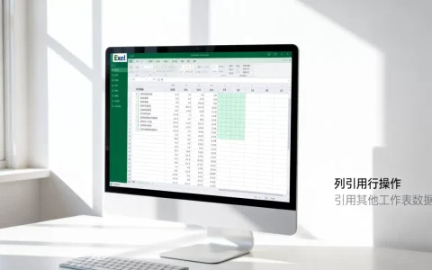 Excel列引用行怎么操作？Excel引用其他工作表数据