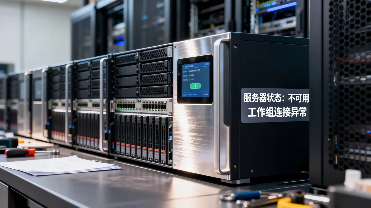 为什么提示该工作组的服务器列表当前不可用? 为什么提示该工作组的服务器列表当前不可用?