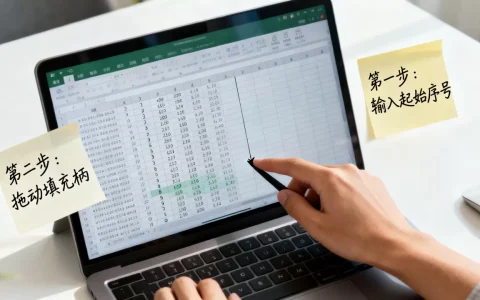 Excel编号怎么设置最快？Excel表格自动填充序号教程