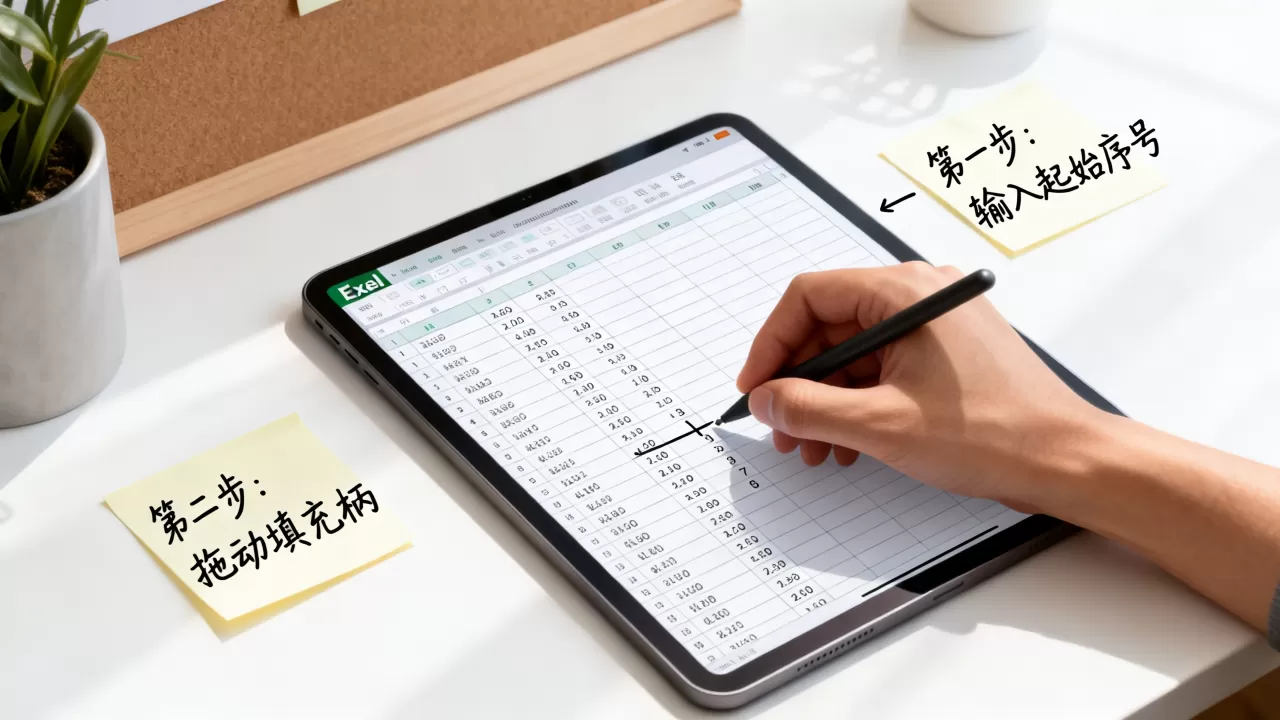 Excel编号怎么设置最快?Excel表格自动填充序号教程 Excel编号怎么设置最快?Excel表格自动填充序号教程