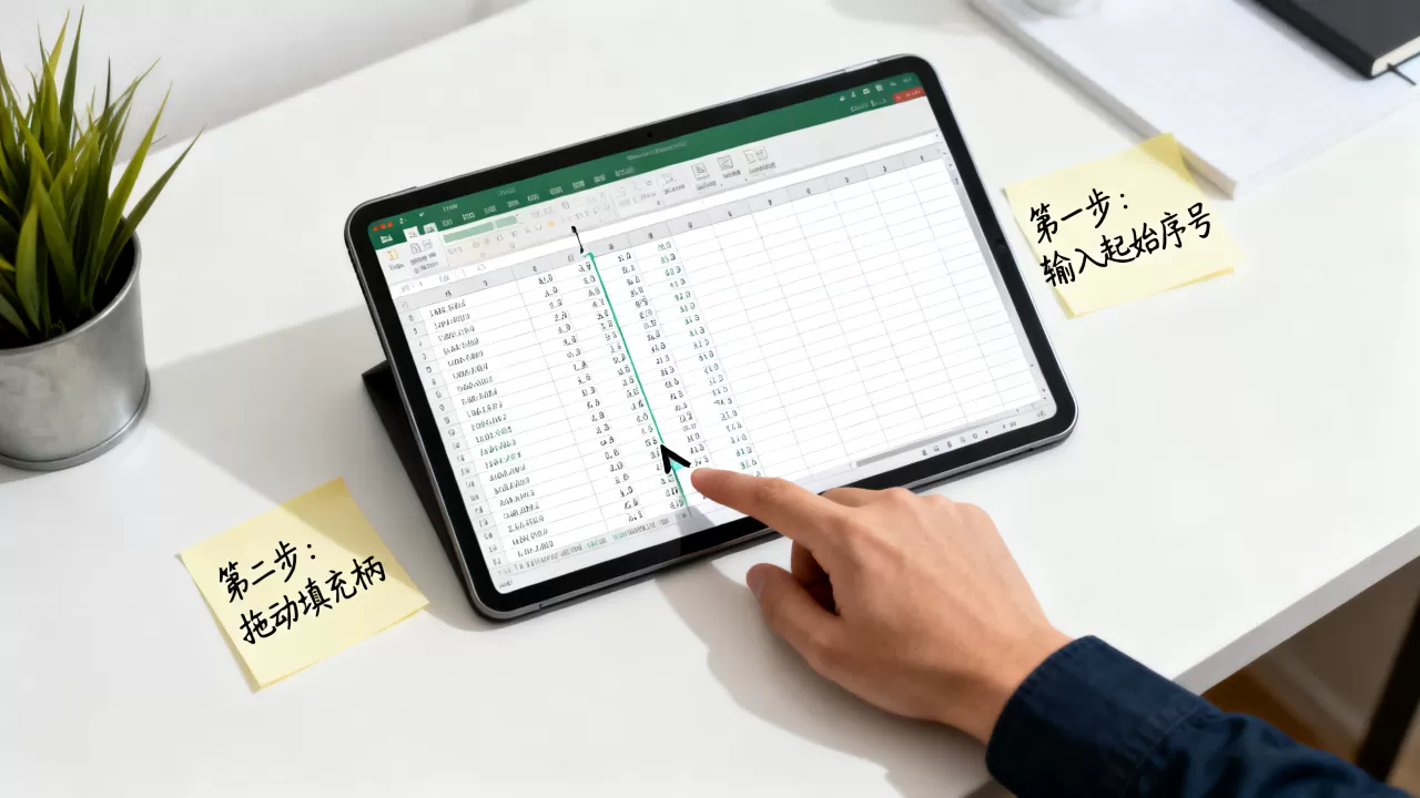 Excel编号怎么设置最快?Excel表格自动填充序号教程 Excel编号怎么设置最快?Excel表格自动填充序号教程
