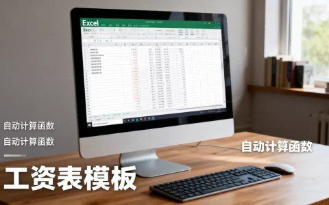 Excel工资单怎么做？如何制作自动计算的工资表