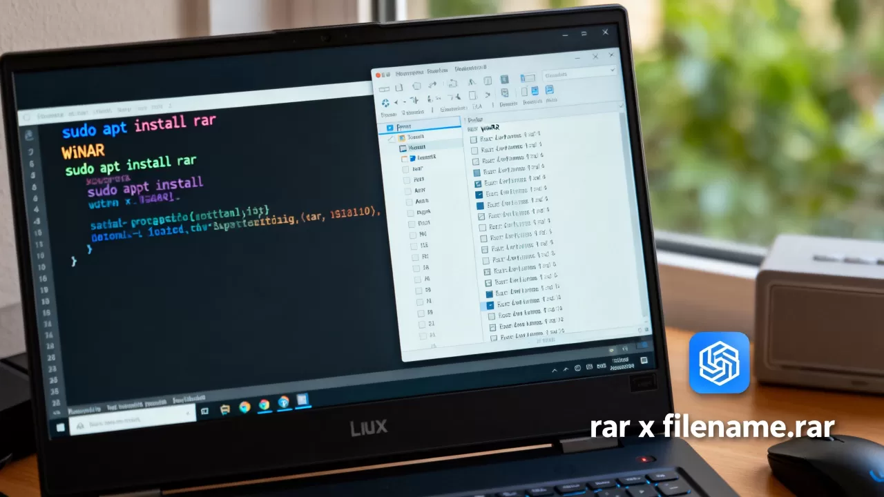 Linux下如何安装WinRAR?linux rar解压命令 Linux下如何安装WinRAR?linux rar解压命令