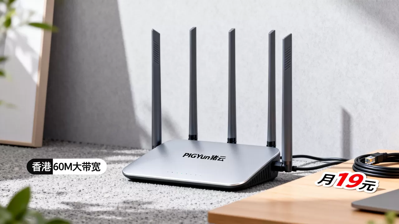PIGYun猪云元旦优惠多少？香港60M大带宽月19元