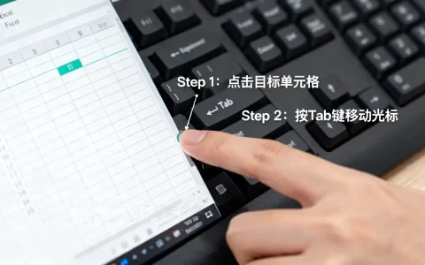 Excel中Tab键没反应？Excel快捷键Tab键用法