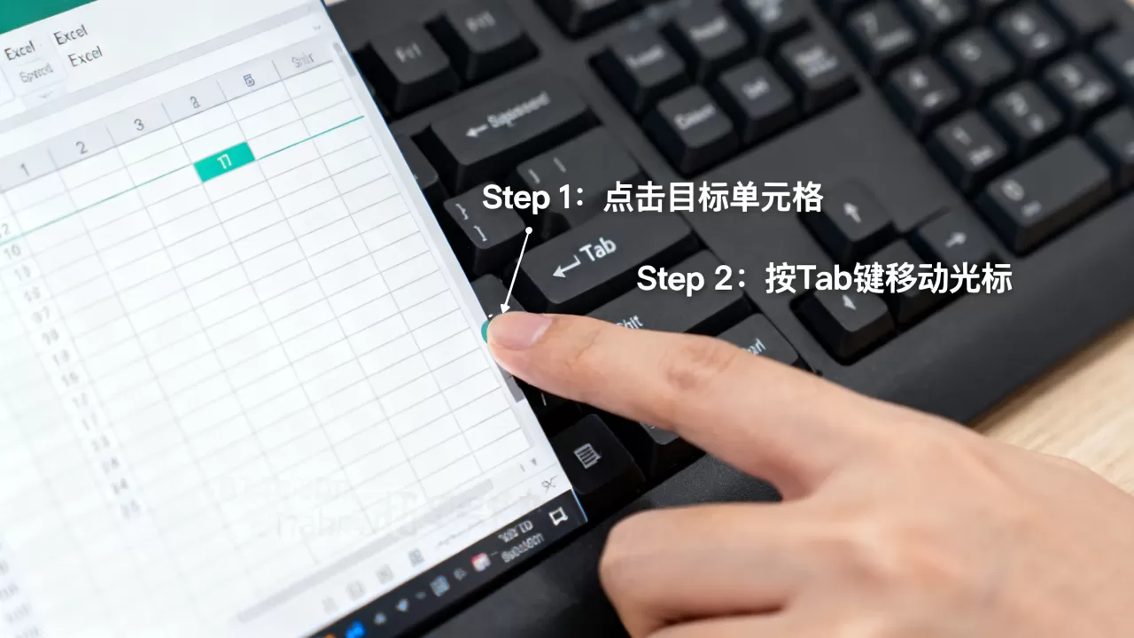 Excel中Tab键没反应？Excel快捷键Tab键用法
