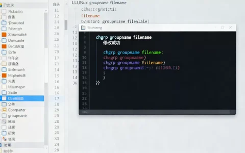 linux chgrp命令怎么用？chgrp修改文件所属组