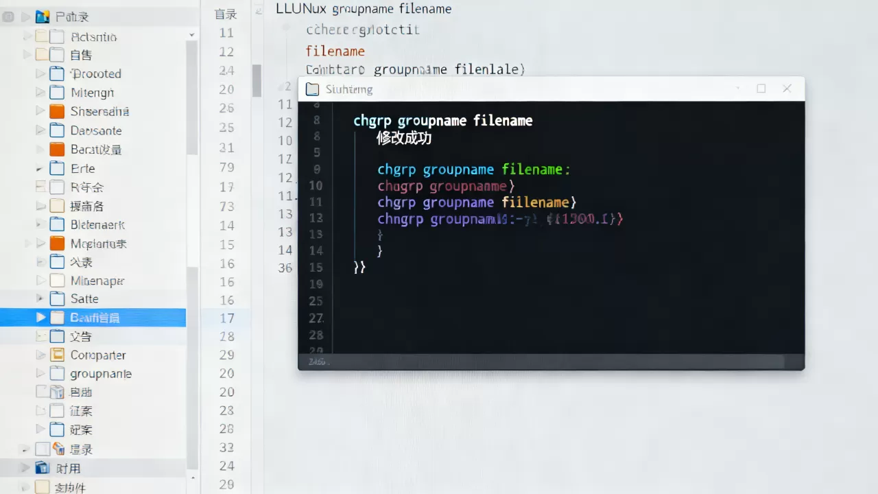 linux chgrp命令怎么用?chgrp修改文件所属组 linux chgrp命令怎么用?chgrp修改文件所属组