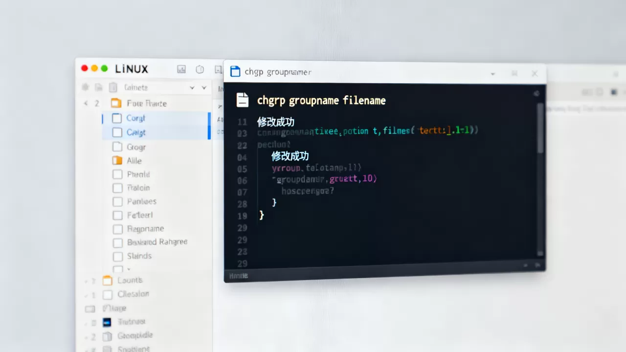 linux chgrp命令怎么用?chgrp修改文件所属组 linux chgrp命令怎么用?chgrp修改文件所属组