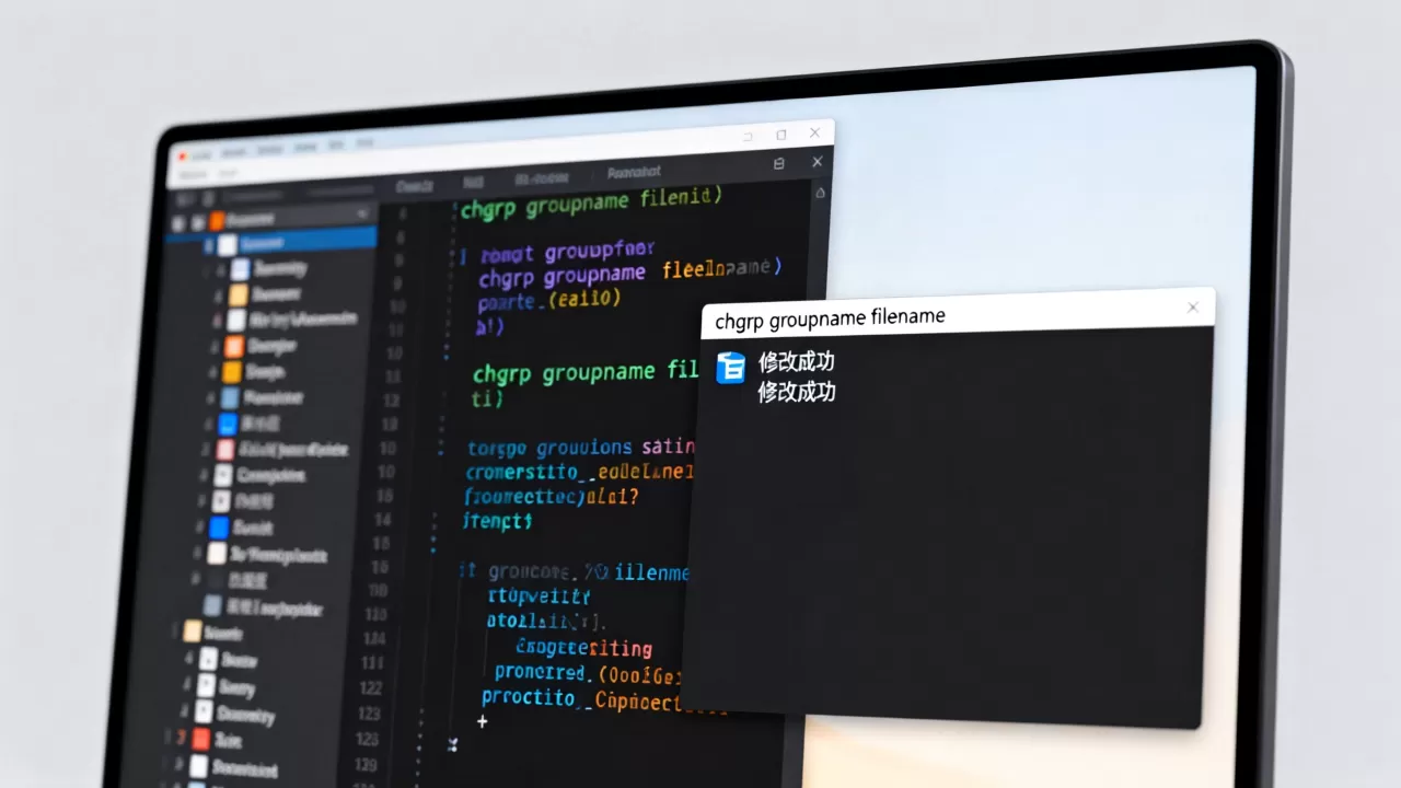 linux chgrp命令怎么用?chgrp修改文件所属组 linux chgrp命令怎么用?chgrp修改文件所属组