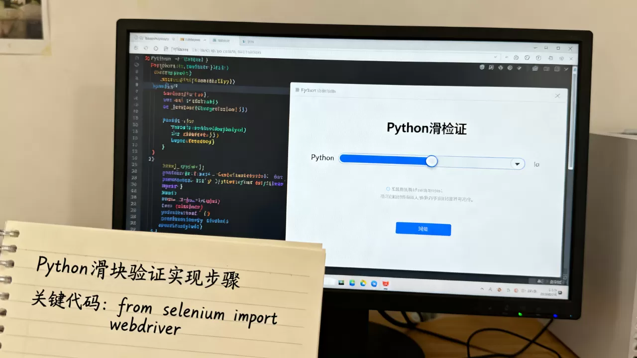 Python Slider是什么?python滑块验证怎么实现 Python Slider是什么?python滑块验证怎么实现