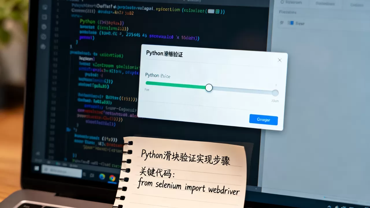 Python Slider是什么?python滑块验证怎么实现 Python Slider是什么?python滑块验证怎么实现