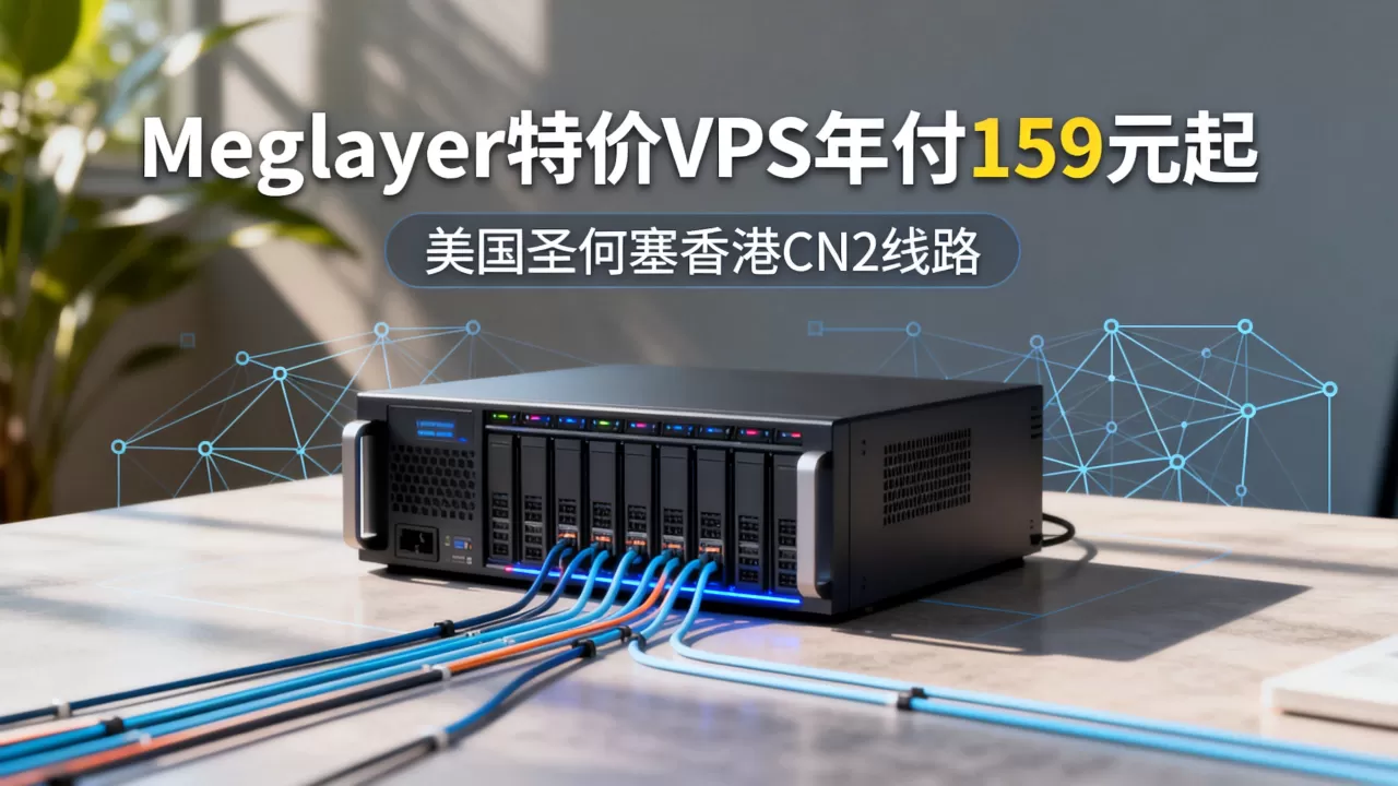 Megalayer特价VPS年付159元起值得入手吗,美国圣何塞香港CN2线路VPS推荐 Megalayer特价VPS年付159元起值得入手吗,美国圣何塞香港CN2线路VPS推荐
