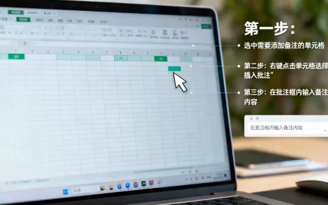 Excel表格备注怎么加？Excel表格备注功能在哪里