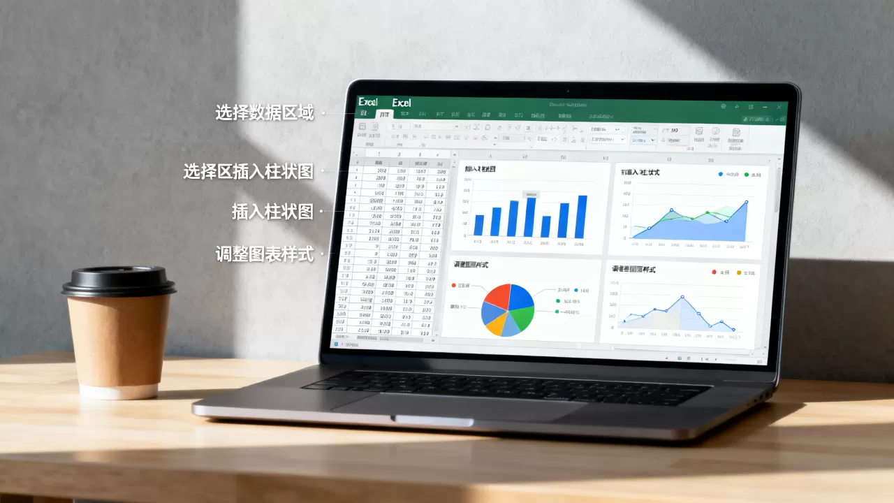 Excel做数据图表不会操作?Excel制作图表详细教程 Excel做数据图表不会操作?Excel制作图表详细教程
