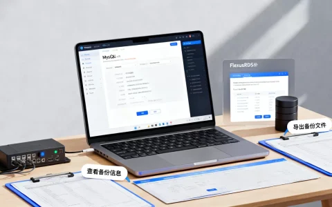如何去掉mysql账号信息？查看并导出FlexusRDS备份信息