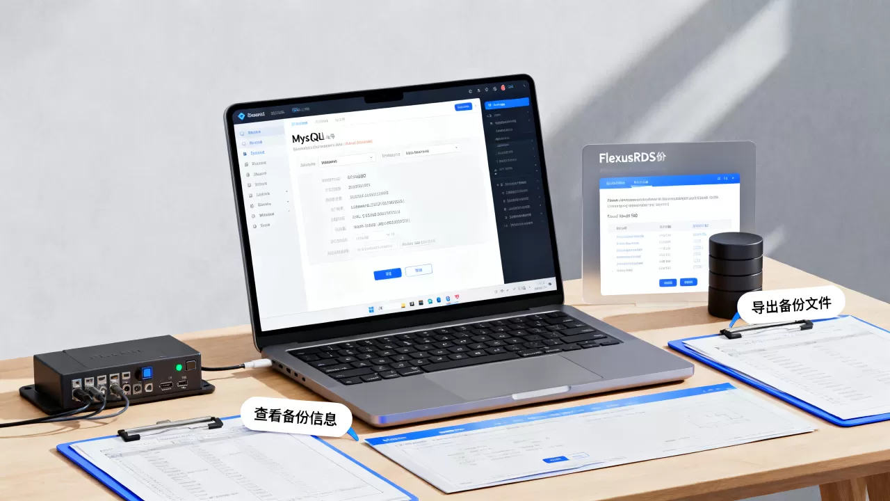 如何去掉mysql账号信息?查看并导出FlexusRDS备份信息 如何去掉mysql账号信息?查看并导出FlexusRDS备份信息