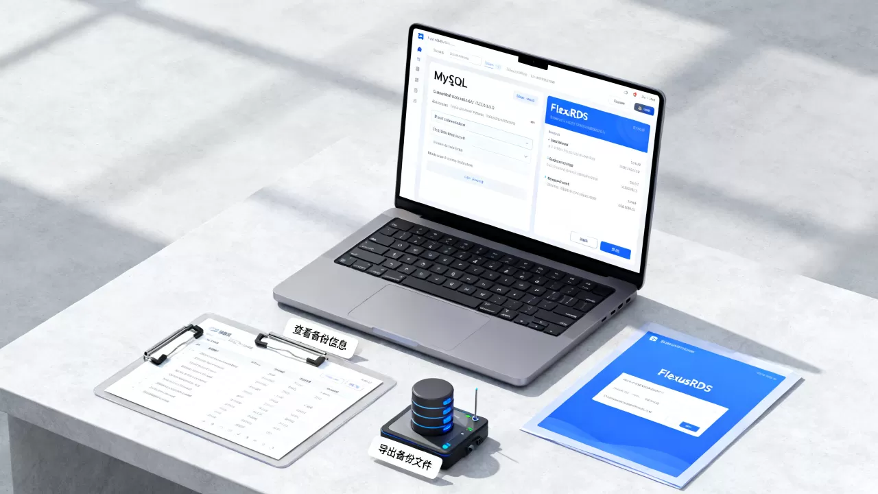 如何去掉mysql账号信息?查看并导出FlexusRDS备份信息 如何去掉mysql账号信息?查看并导出FlexusRDS备份信息
