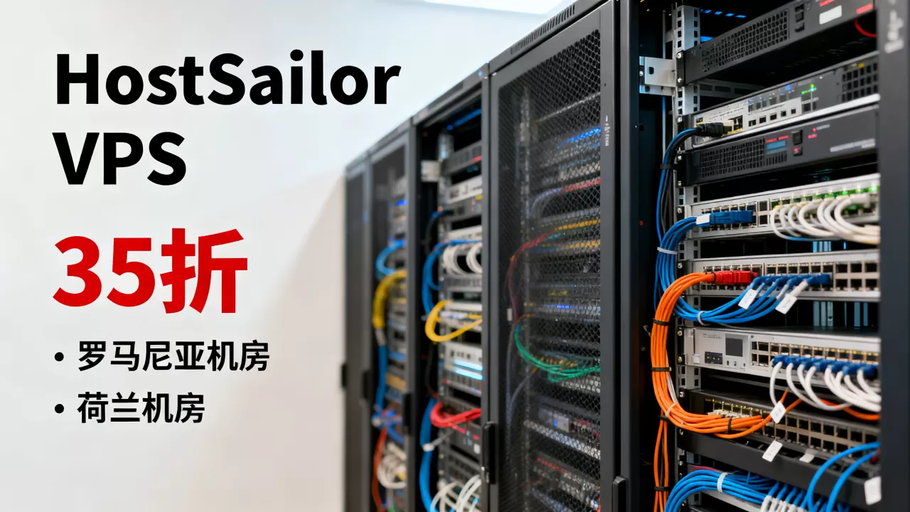 HostSailor圣诞VPS首年35折值得买吗，罗马尼亚荷兰机房评测