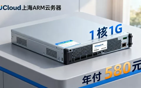 UCloud上海ARM云服务器性能如何？1核1G年付580元值得买吗