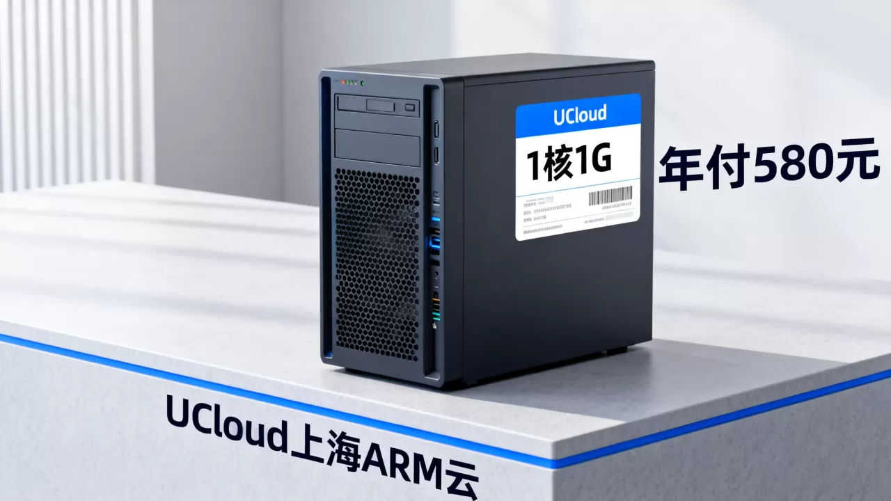 UCloud上海ARM云服务器性能如何？1核1G年付580元值得买吗