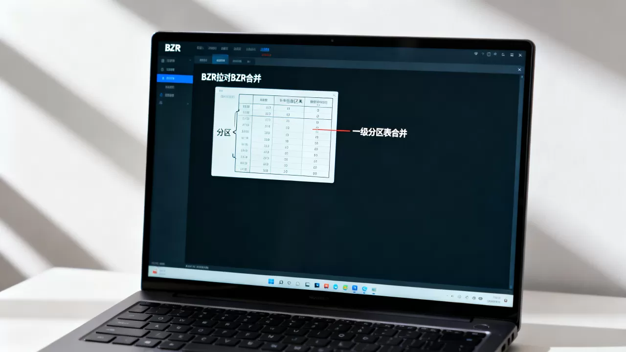 BZR拉对BZR合并是什么？一级分区表合并分区怎么操作