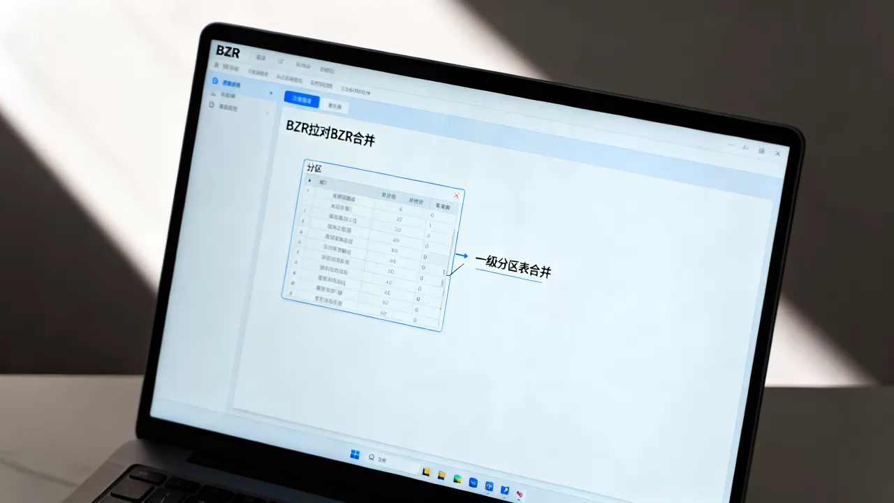 BZR拉对BZR合并是什么？一级分区表合并分区怎么操作