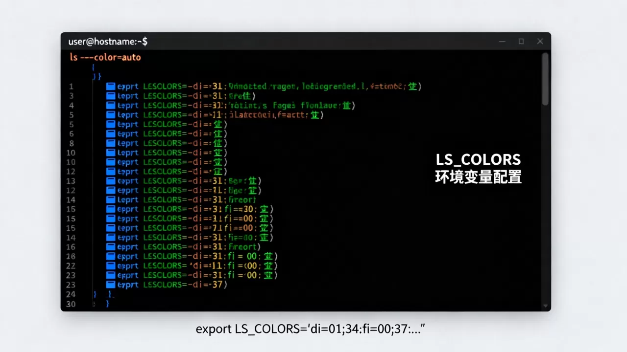 linux ls color怎么设置?linux命令颜色配置详解 linux ls color怎么设置?linux命令颜色配置详解