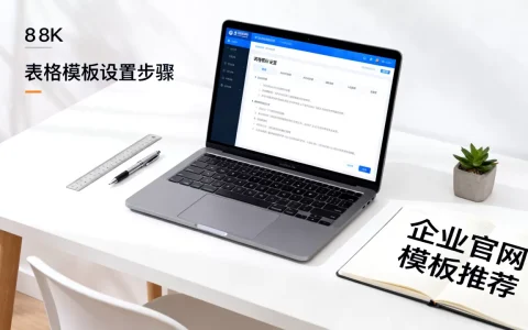 表格网站模板怎么设置？企业官网制作模板推荐