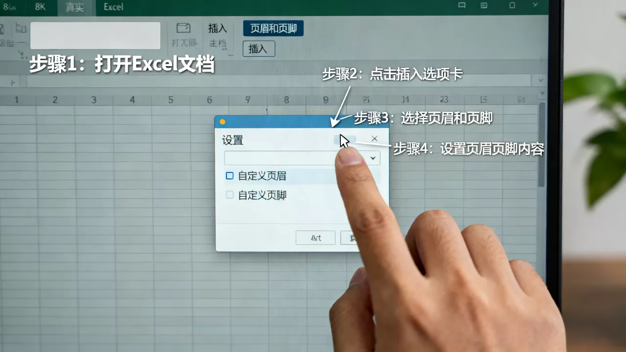 Excel怎么加页眉页脚？Excel添加页眉页脚详细步骤
