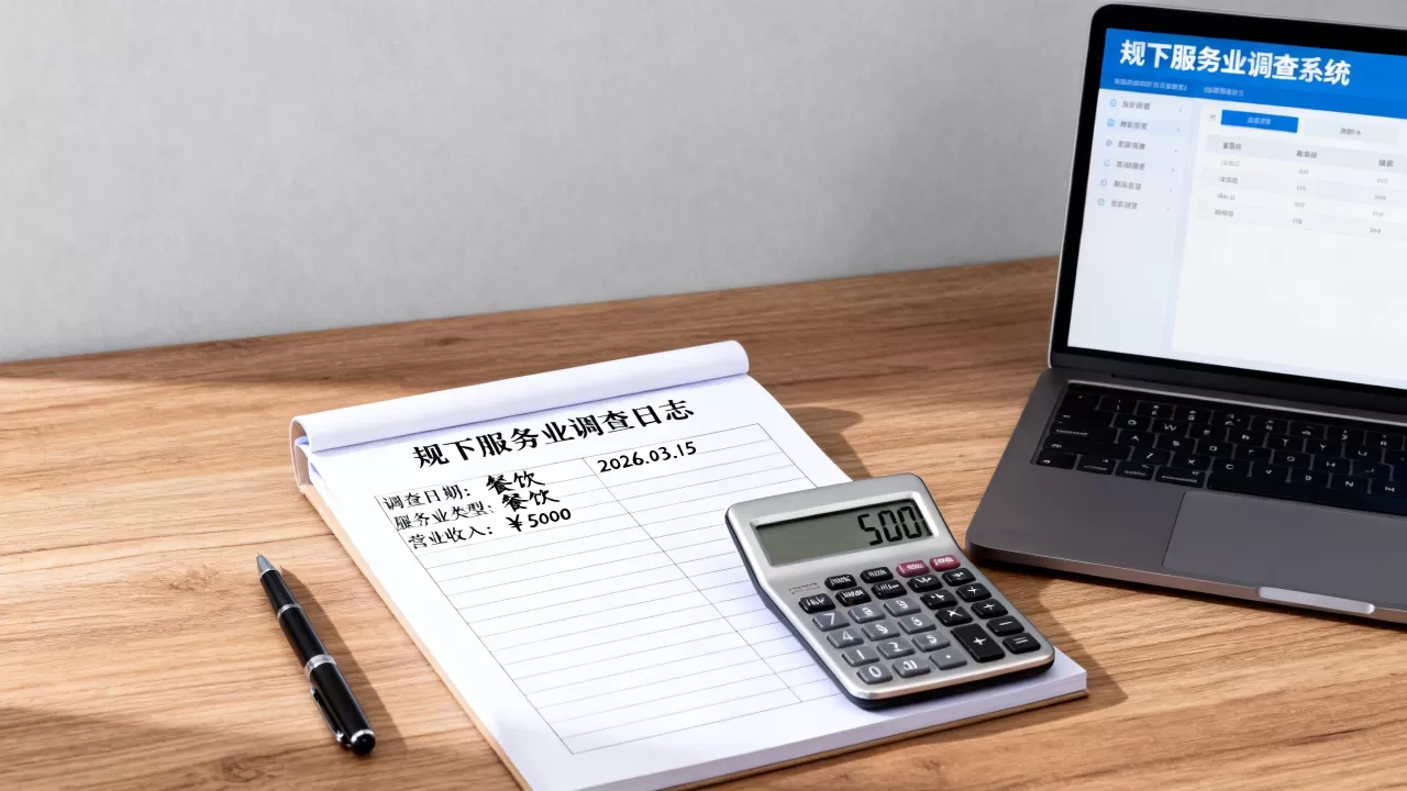 规下服务业调查日志怎么写？2026最新填报指南